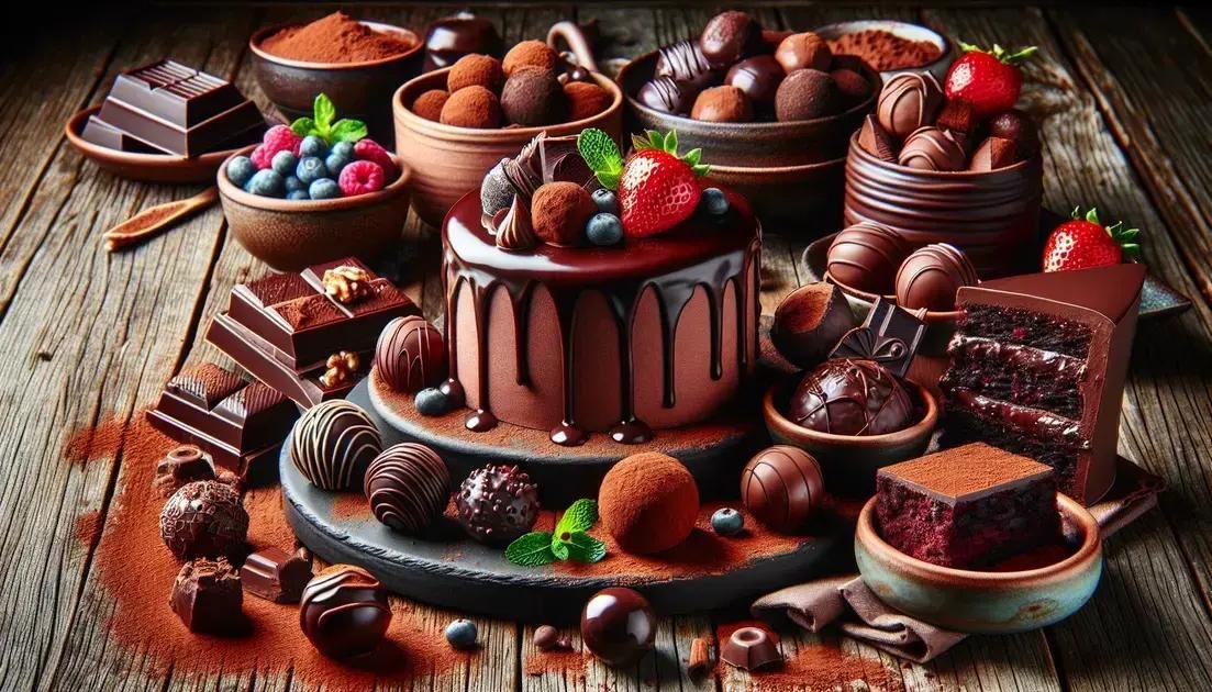 Os melhores doces para todos os fanáticos por chocolate que você vai amar