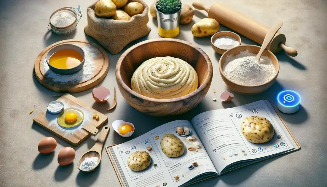 Como Preparar a Massa Perfeita de Pão de Batata